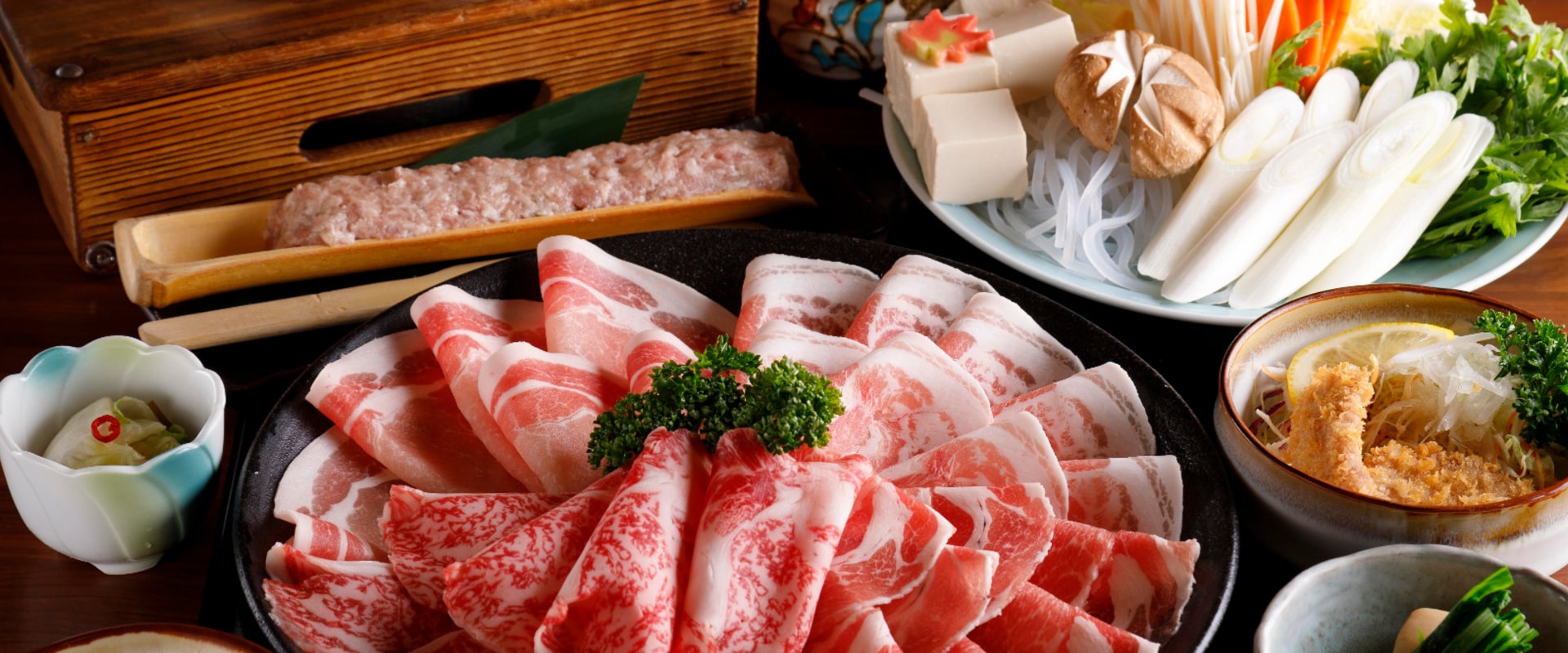 What kind of meat is used for shabu shabu?